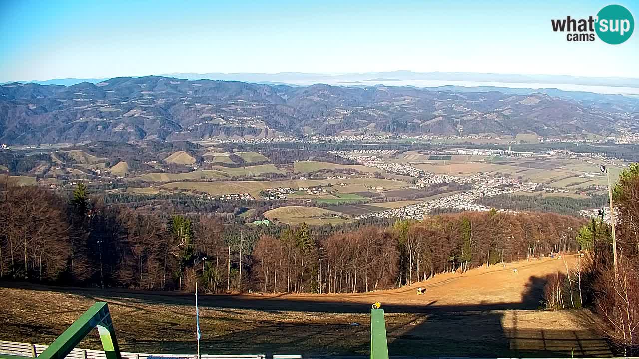 Pohorje webcam | Sleme lower station
