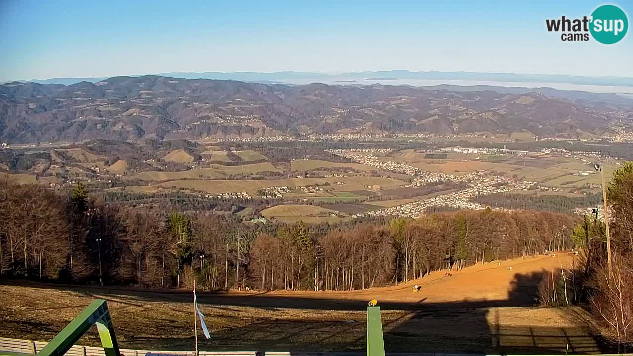 Pohorje spletna kamera | Spodnja postaja Sleme