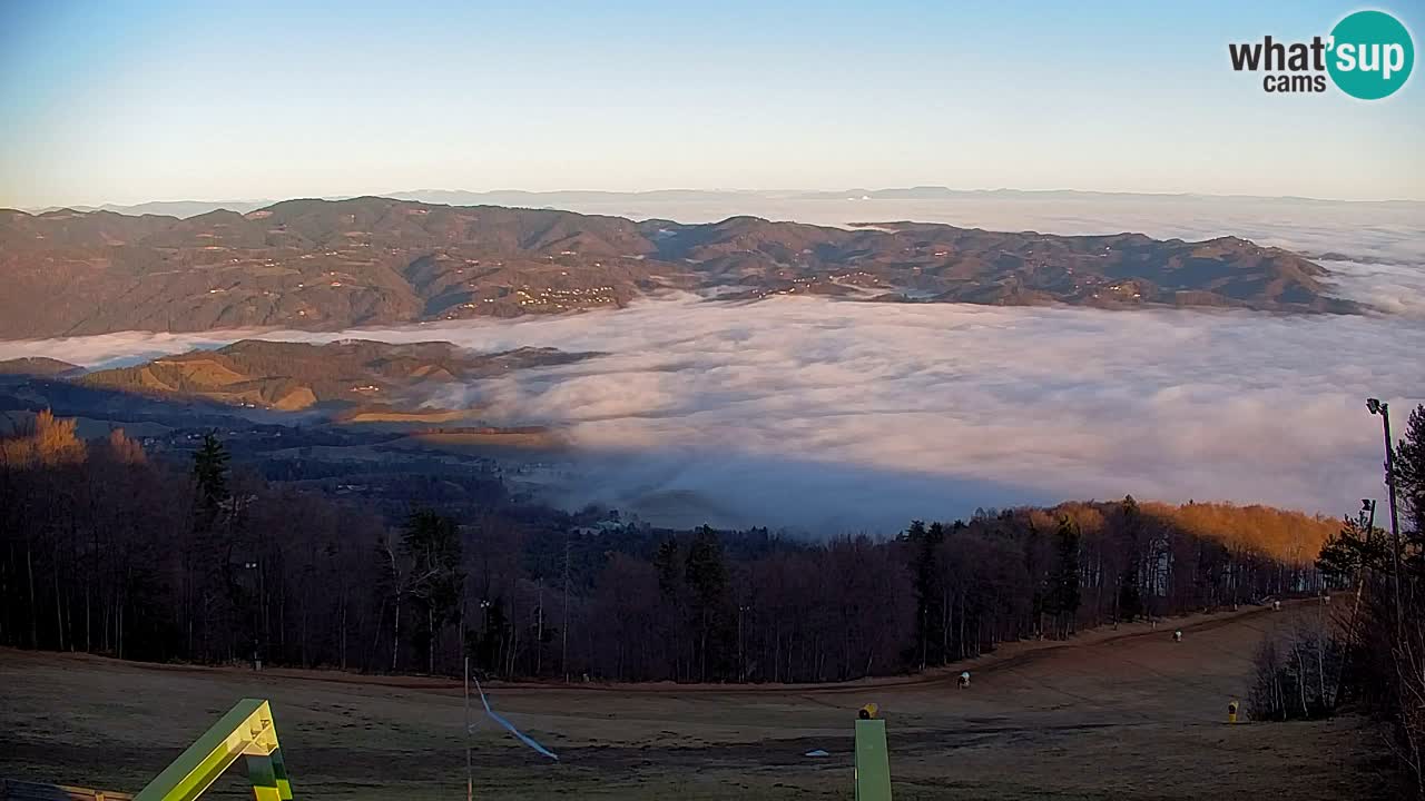 Pohorje webcam | Sleme lower station