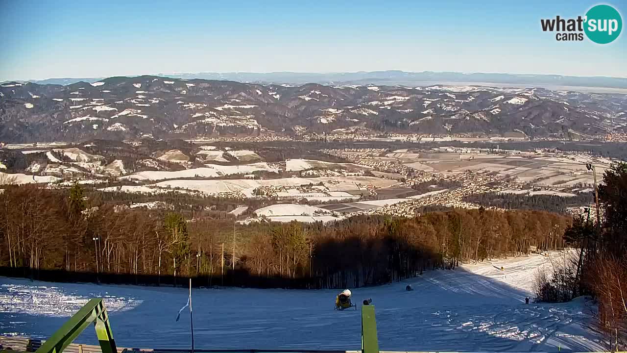 Pohorje Webcam | Sleme Talstation