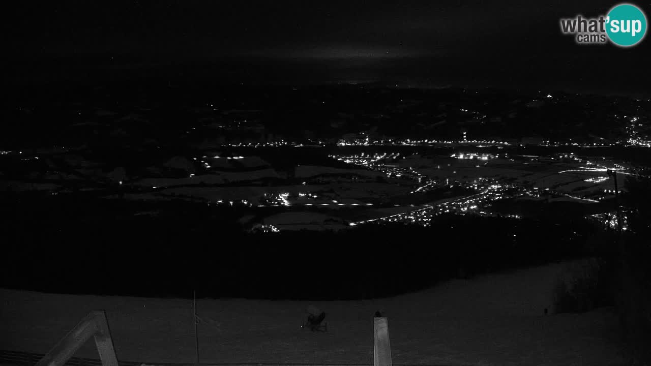 Pohorje spletna kamera | Spodnja postaja Sleme