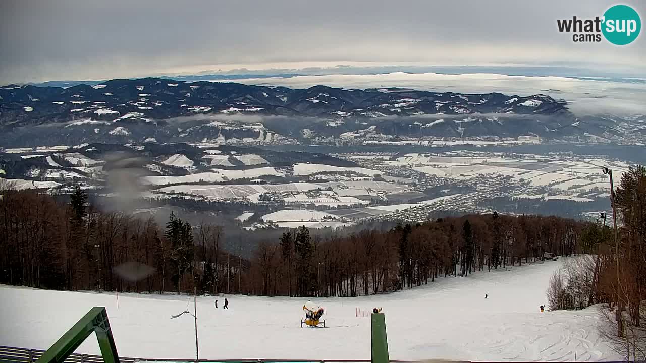 Pohorje webcam | Sleme lower station
