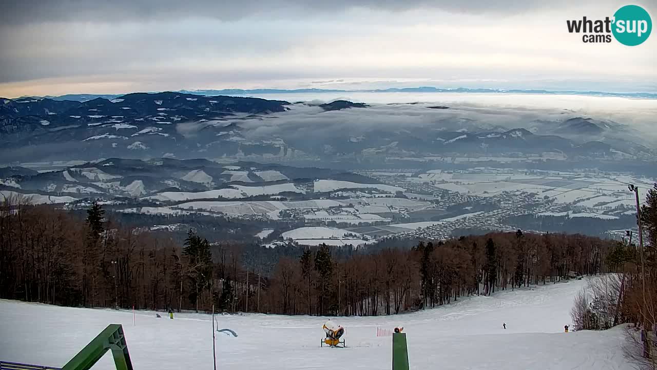 Pohorje webcam | Sleme lower station
