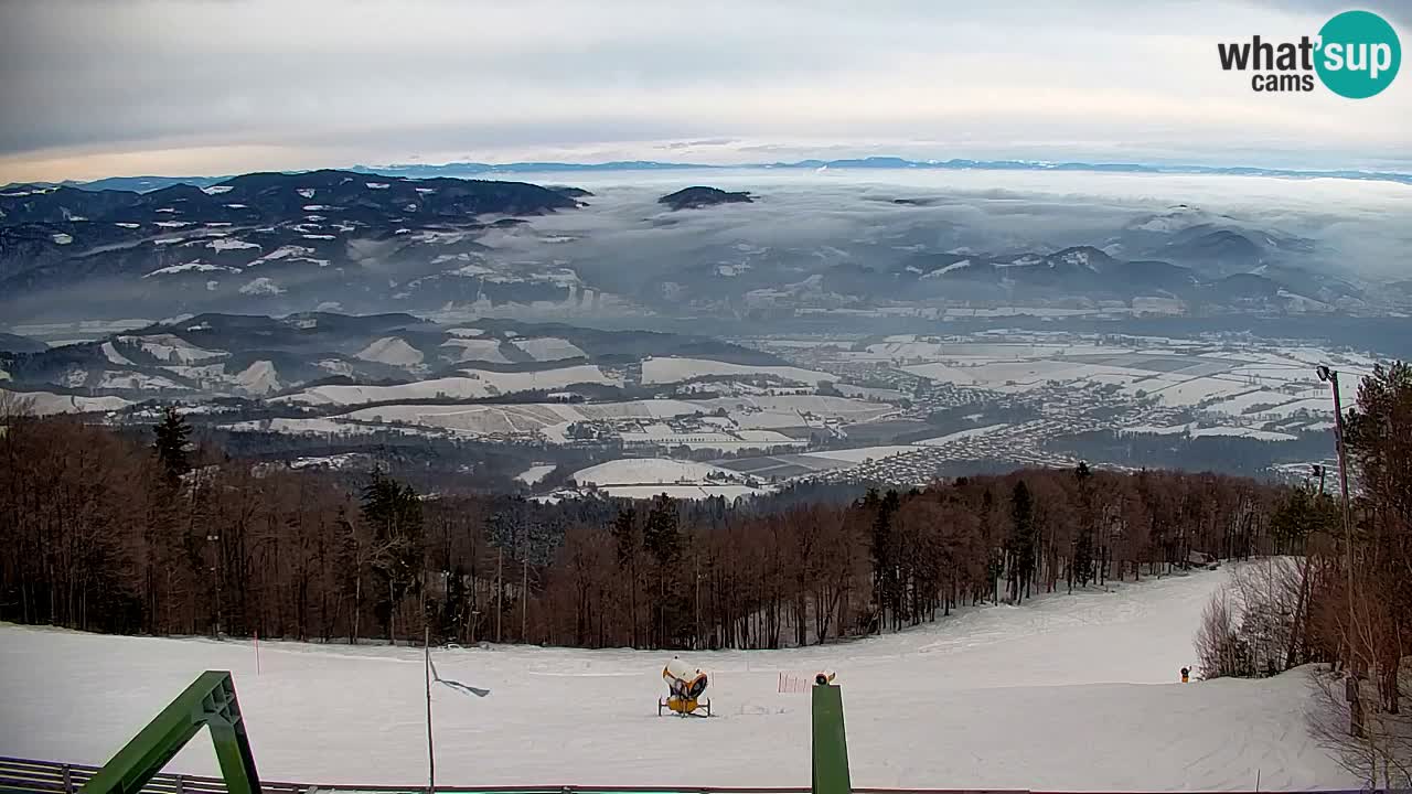 Pohorje webcam | Sleme lower station