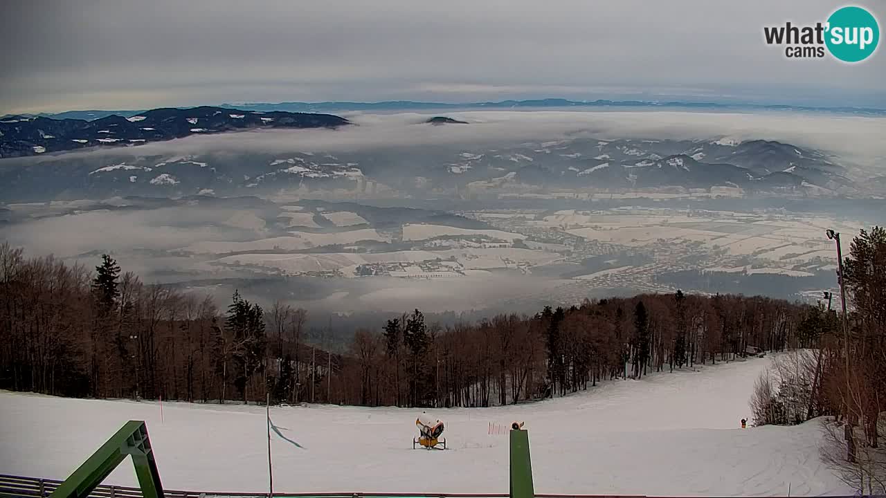 Pohorje webcam | Sleme lower station
