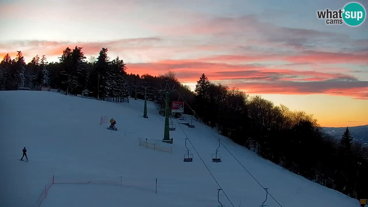Webcam Pohorje | Estación Inferior de Sleme