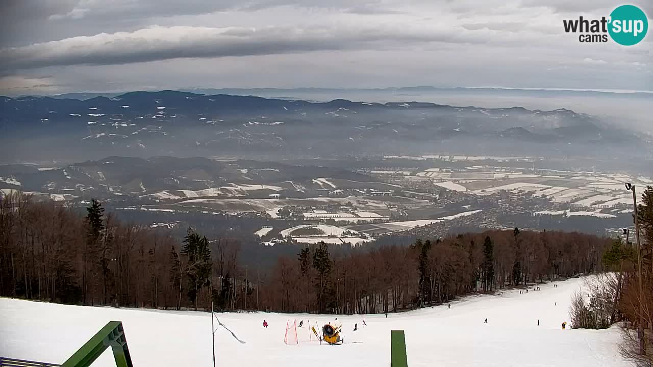 Pohorje webcam | Sleme lower station