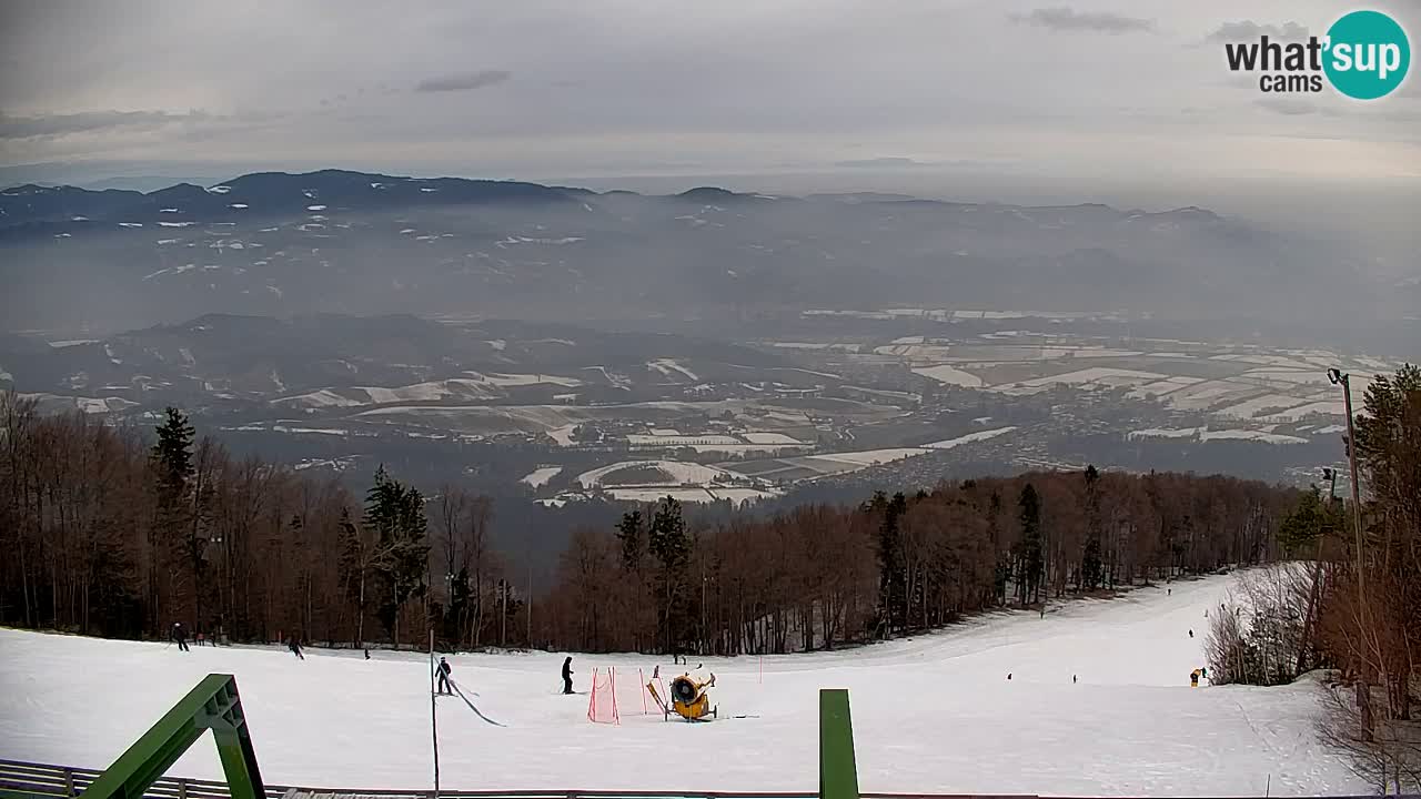 Pohorje webcam | Sleme lower station