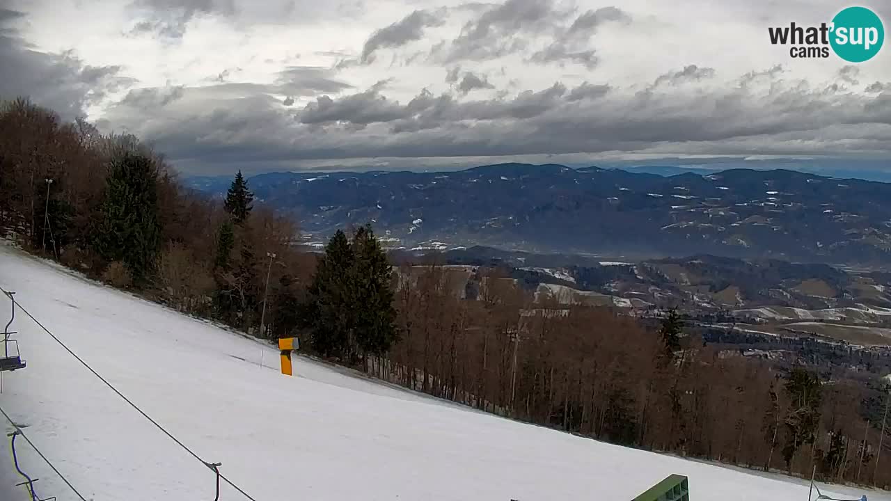 Pohorje webcam | Sleme lower station