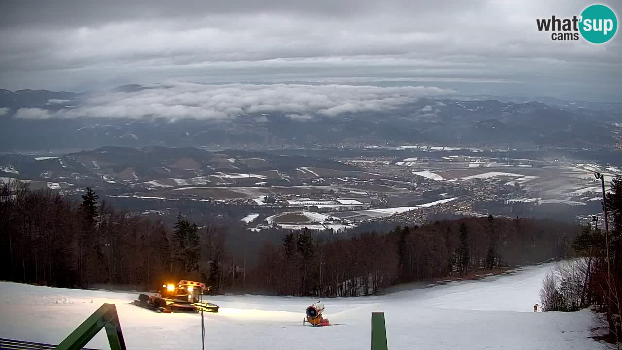 Pohorje webcam | Sleme lower station