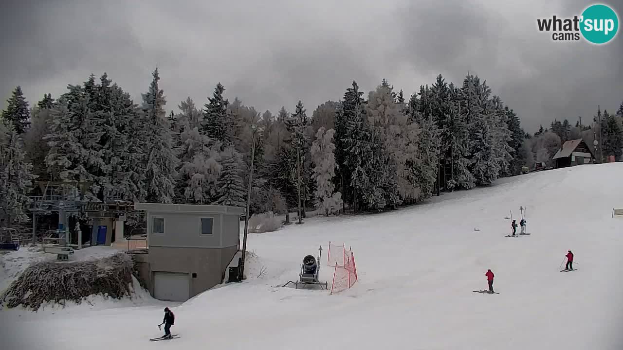 Pohorje webcam | Sleme lower station