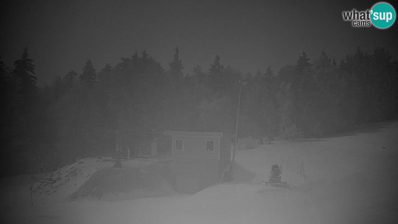 Pohorje spletna kamera | Spodnja postaja Sleme