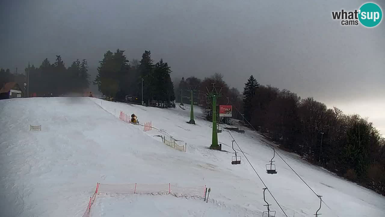 Pohorje webcam | Sleme lower station