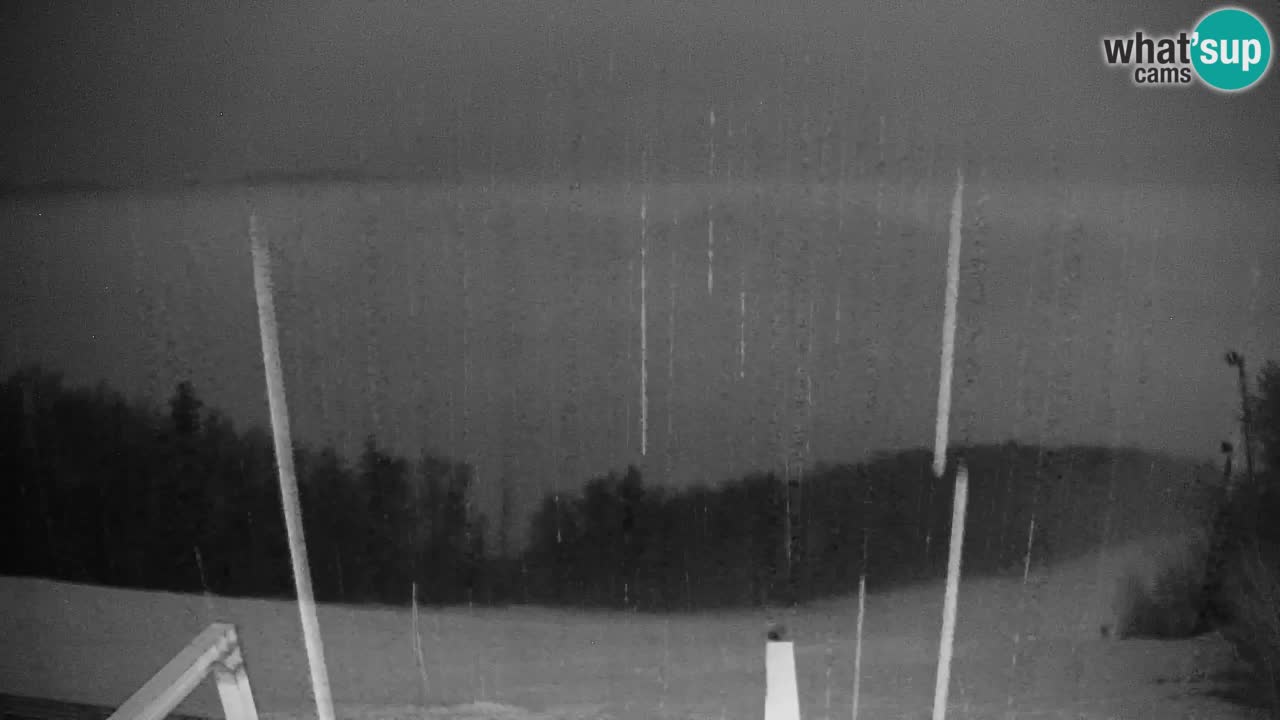 Pohorje spletna kamera | Spodnja postaja Sleme