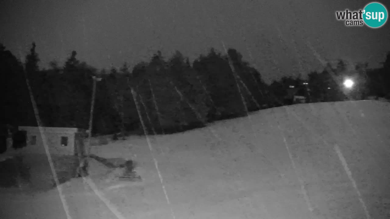 Pohorje spletna kamera | Spodnja postaja Sleme