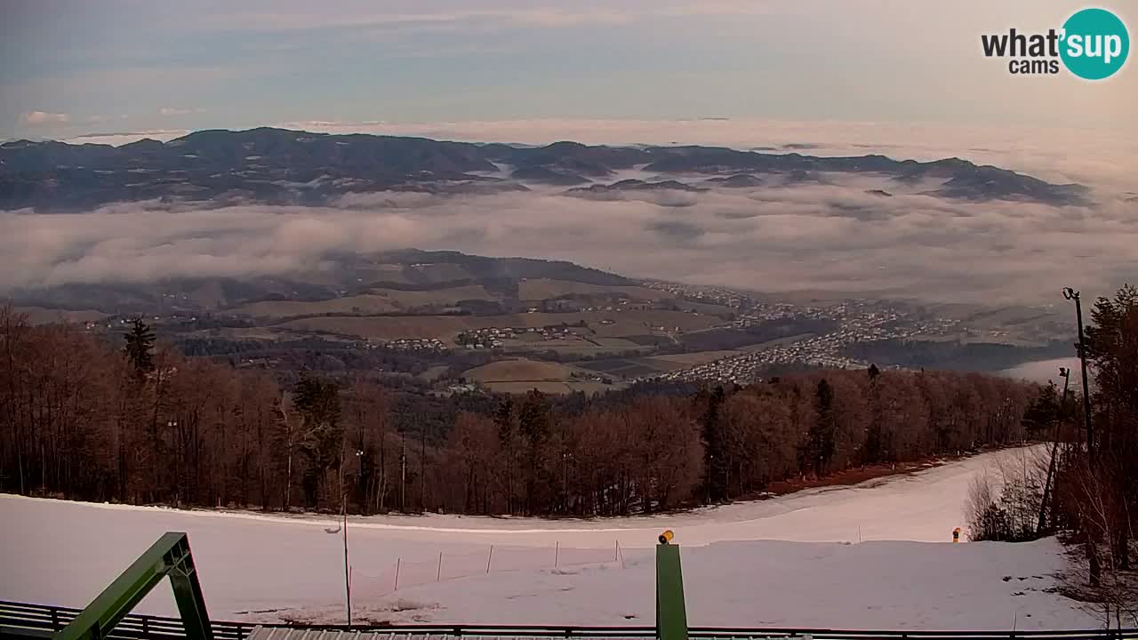 Pohorje webcam | Sleme lower station