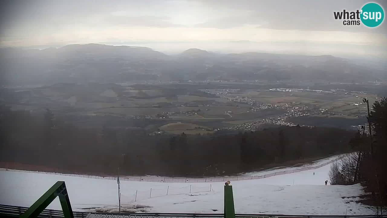 Pohorje spletna kamera | Spodnja postaja Sleme