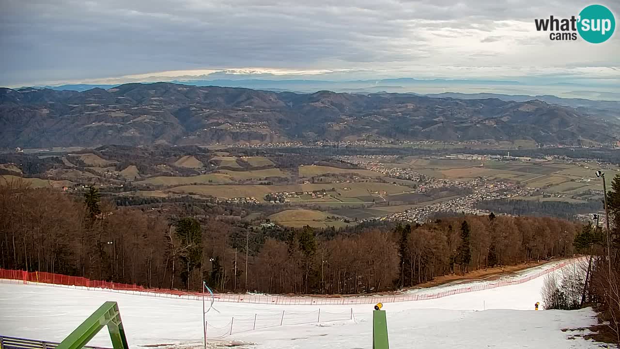 Pohorje Webcam | Sleme Talstation