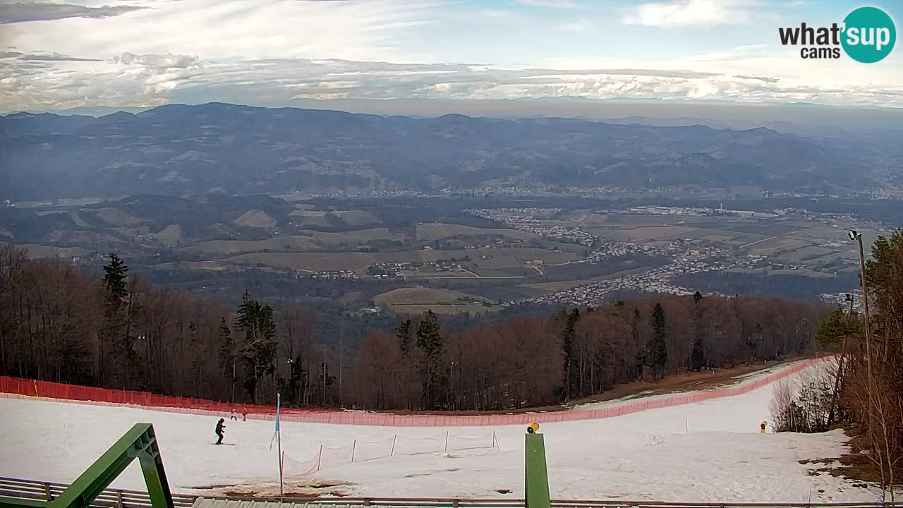 Pohorje webcam | Sleme lower station