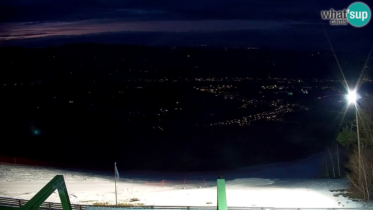 Pohorje spletna kamera | Spodnja postaja Sleme