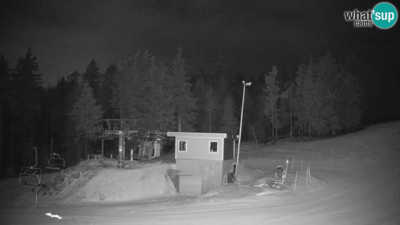 Pohorje spletna kamera | Spodnja postaja Sleme