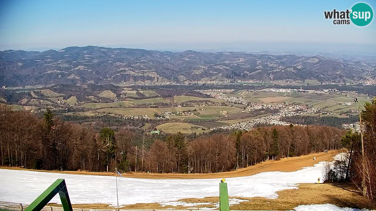Pohorje webcam | Sleme lower station