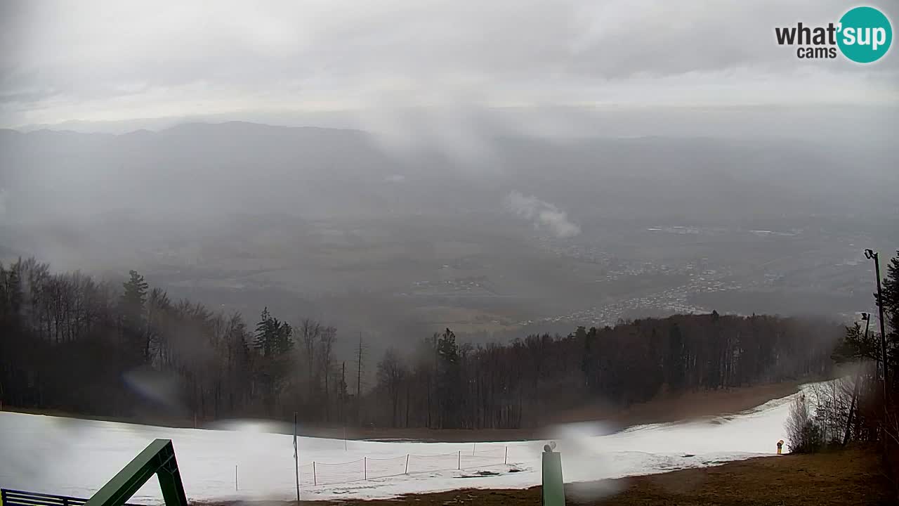 Pohorje spletna kamera | Spodnja postaja Sleme