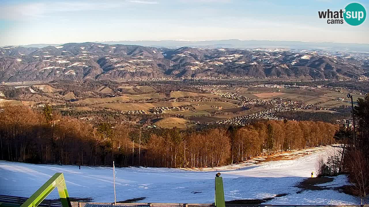 Pohorje Webcam | Sleme Talstation