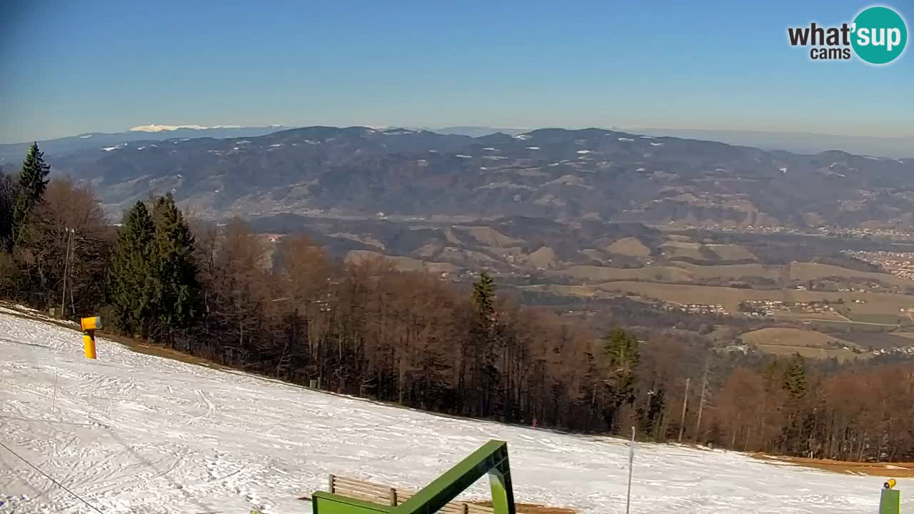 Pohorje Webcam | Sleme Talstation