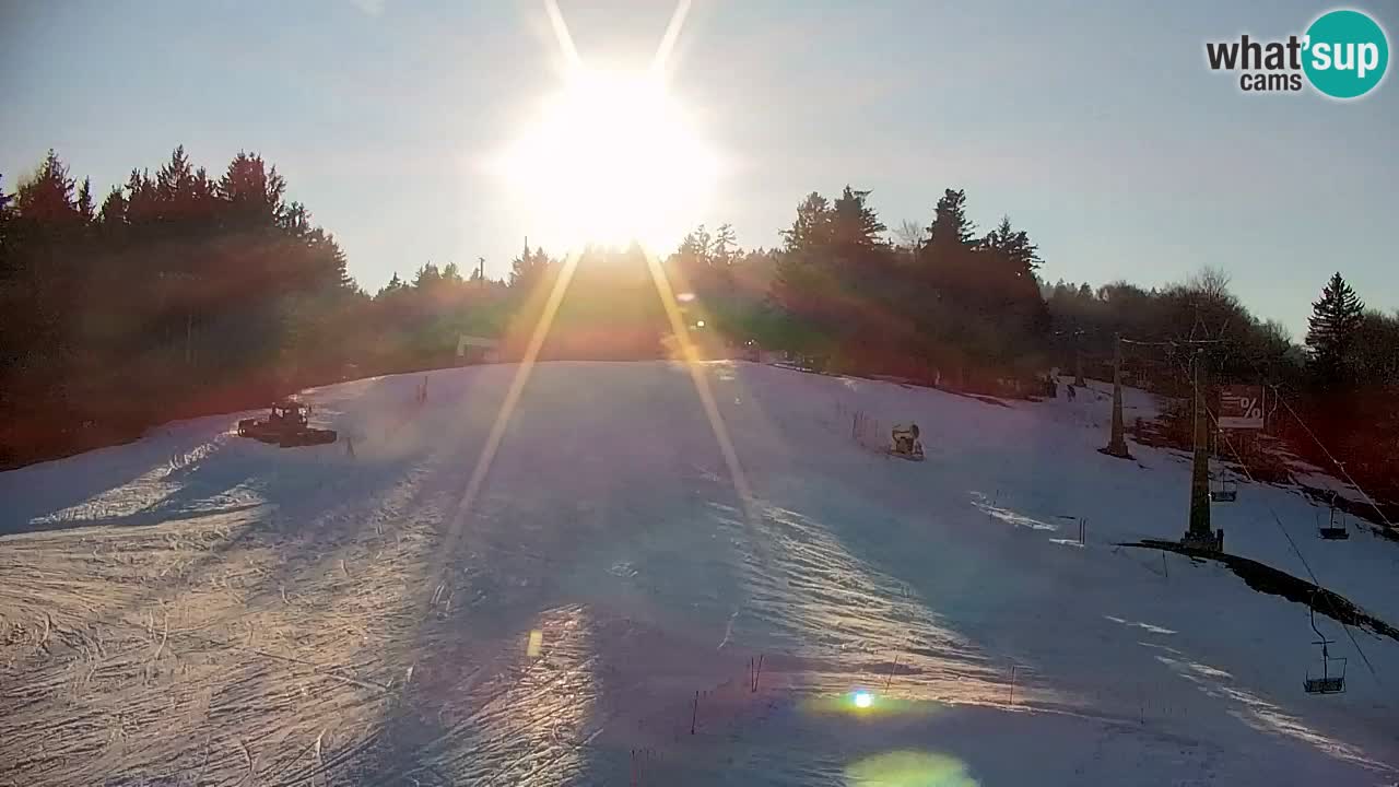 Pohorje Webcam | Sleme Talstation