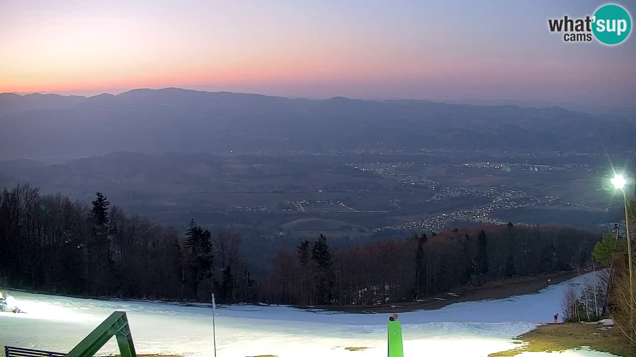 Webcam Pohorje | Station Sleme