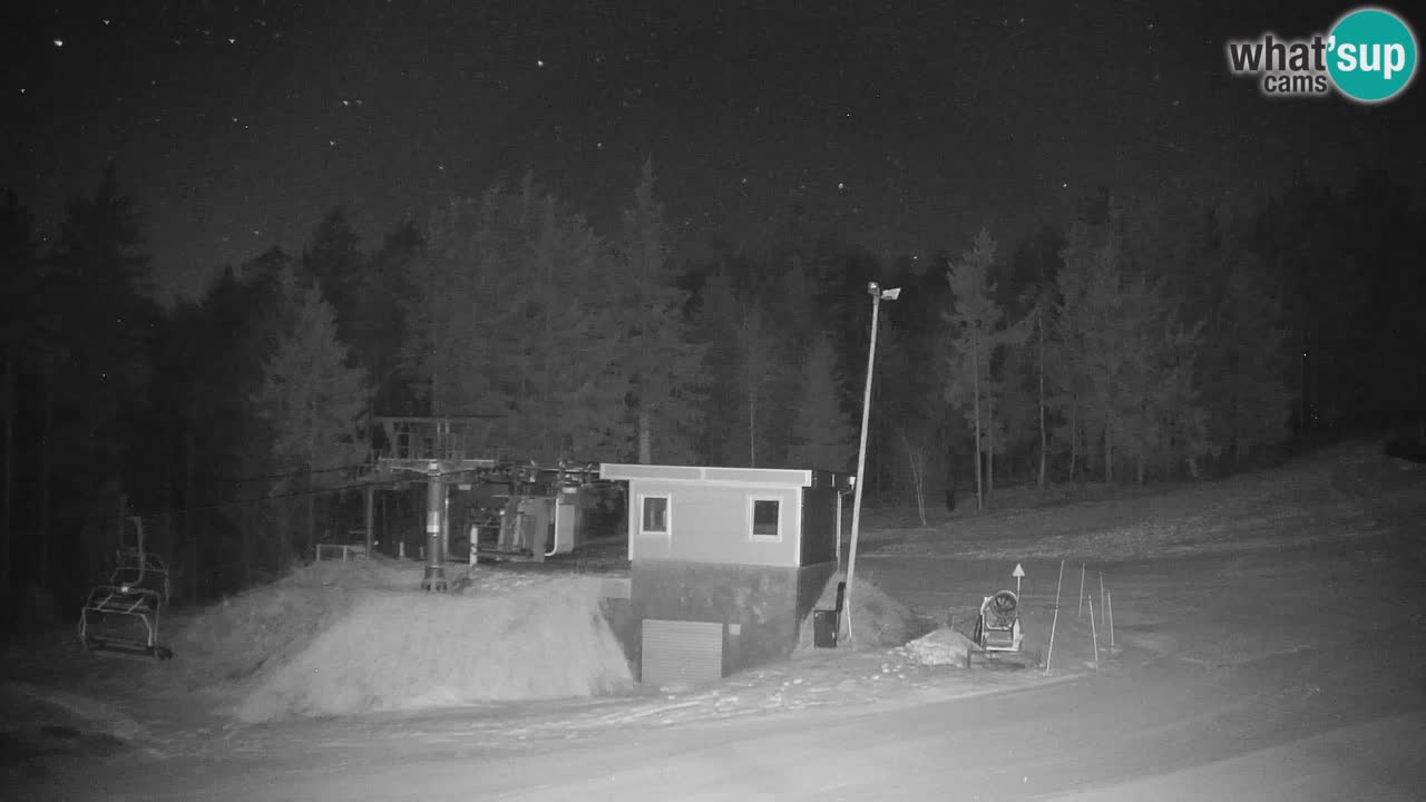 Pohorje spletna kamera | Spodnja postaja Sleme