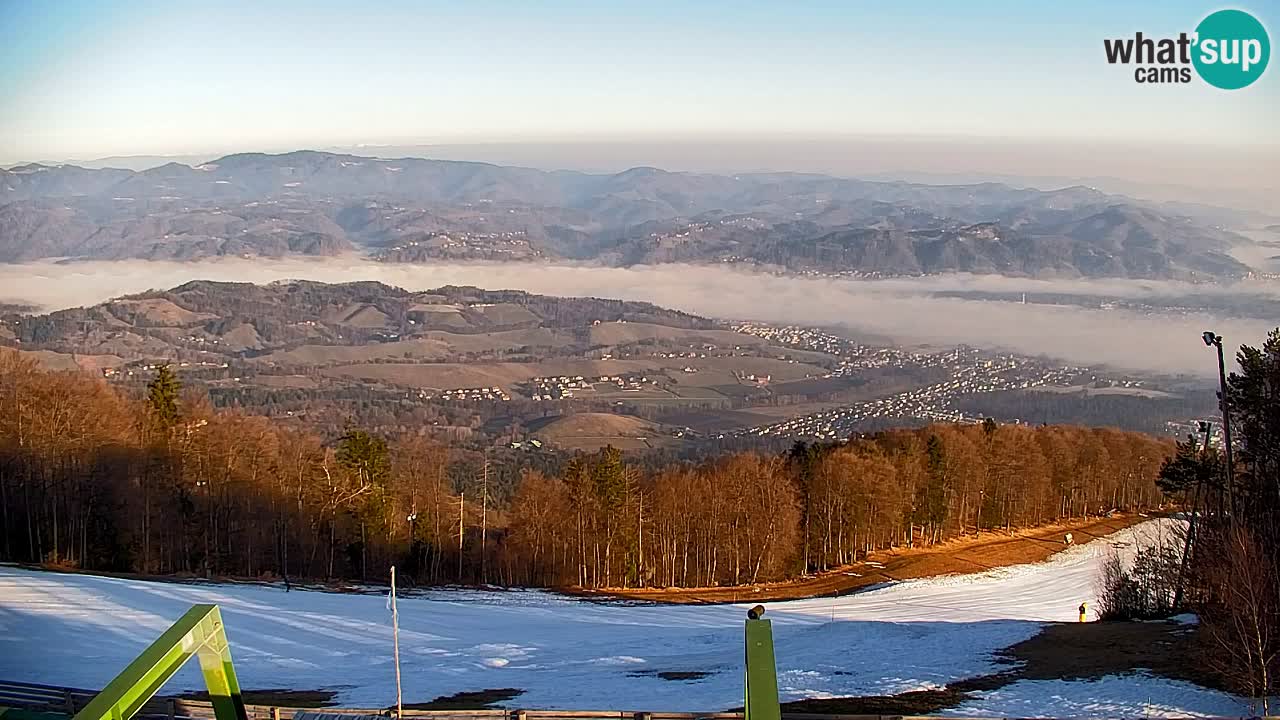 Pohorje Webcam | Sleme Talstation