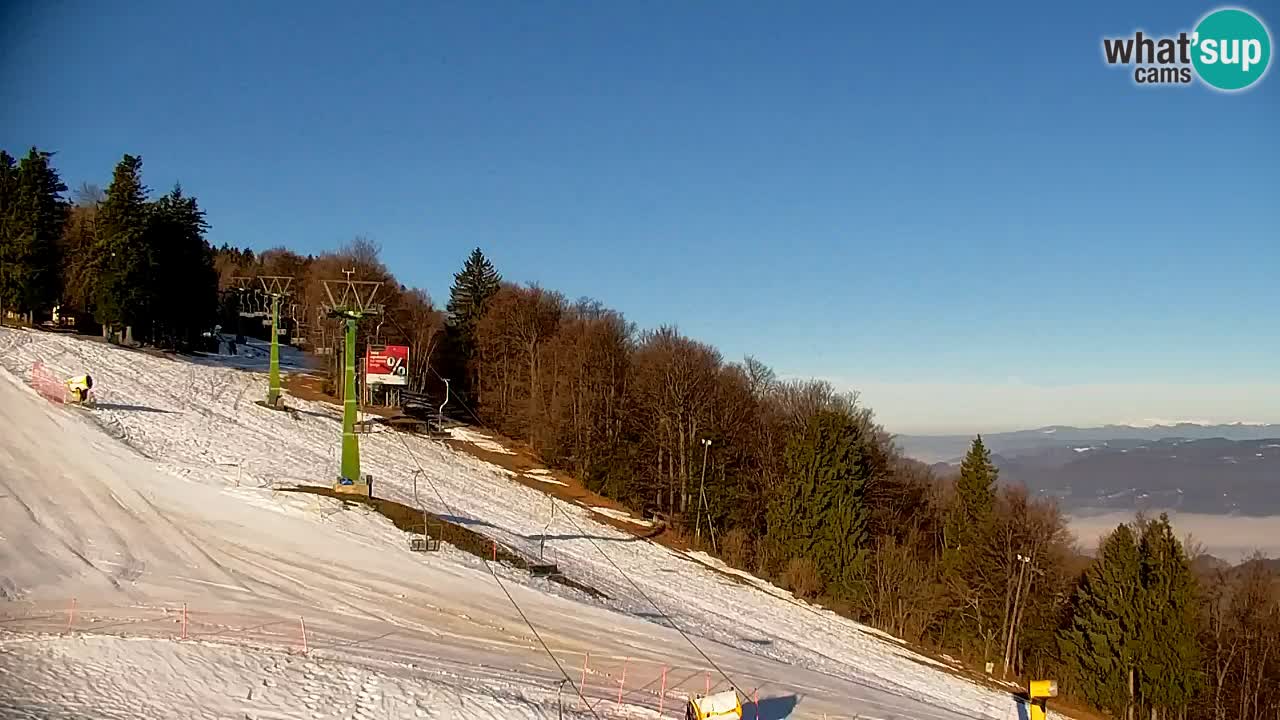 Pohorje webcam | Sleme lower station