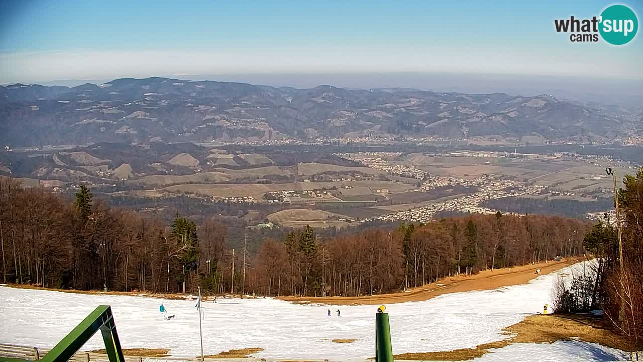 Pohorje webcam | Sleme lower station