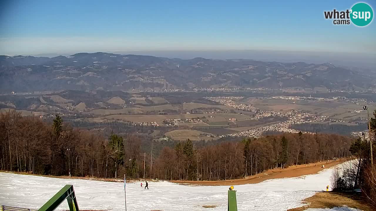Pohorje webcam | Sleme lower station