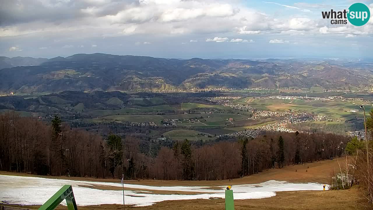 Pohorje webcam | Sleme lower station