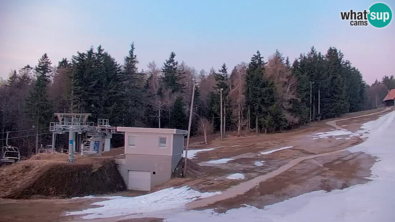 Pohorje webcam | Sleme lower station
