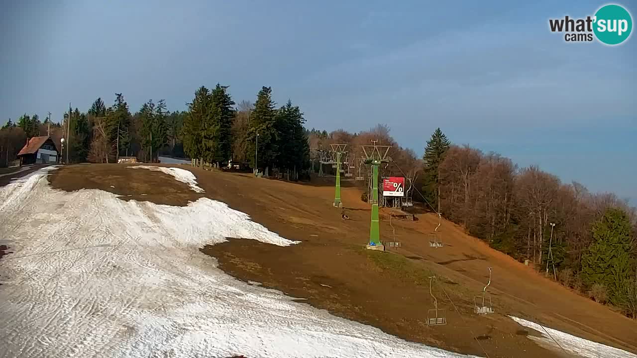 Pohorje webcam | Sleme lower station