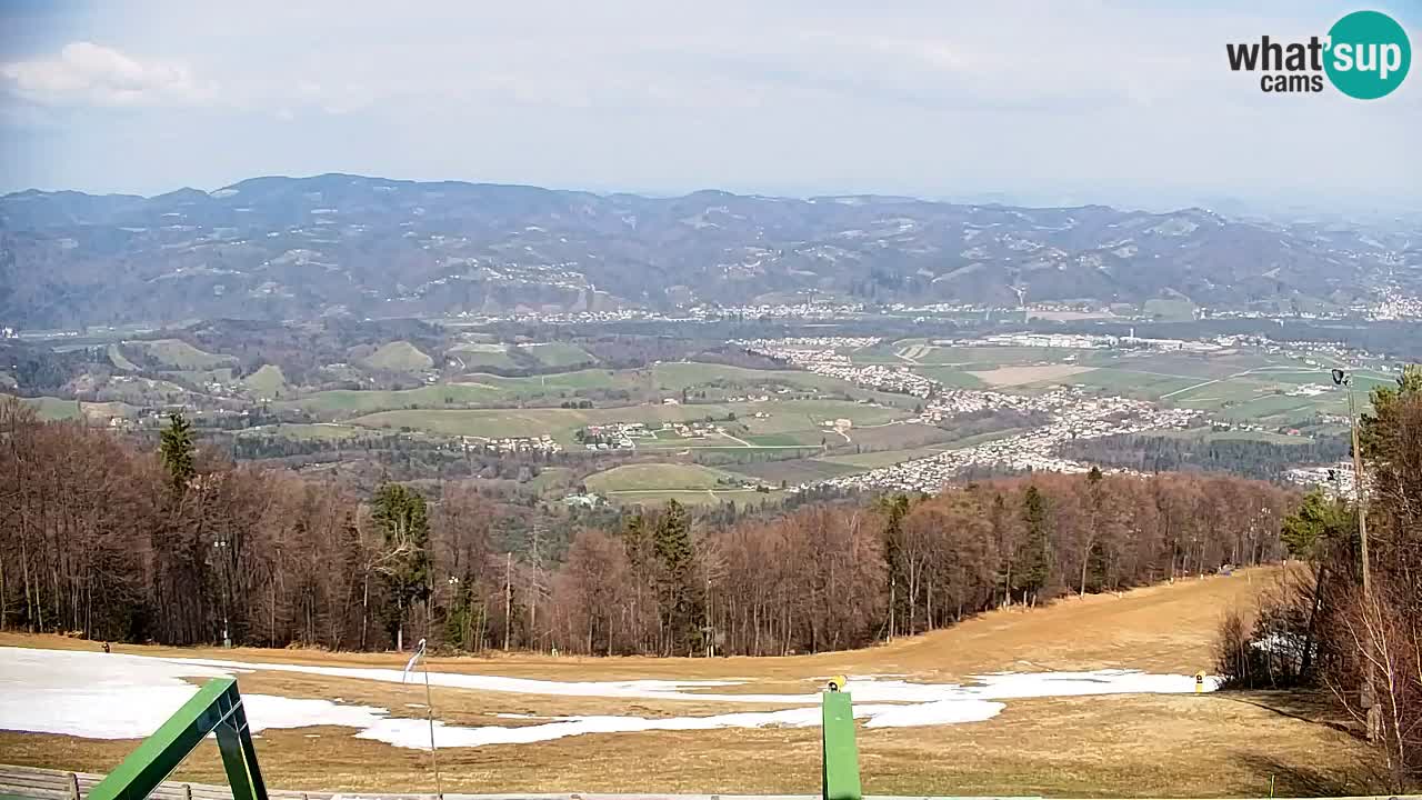 Pohorje spletna kamera | Spodnja postaja Sleme