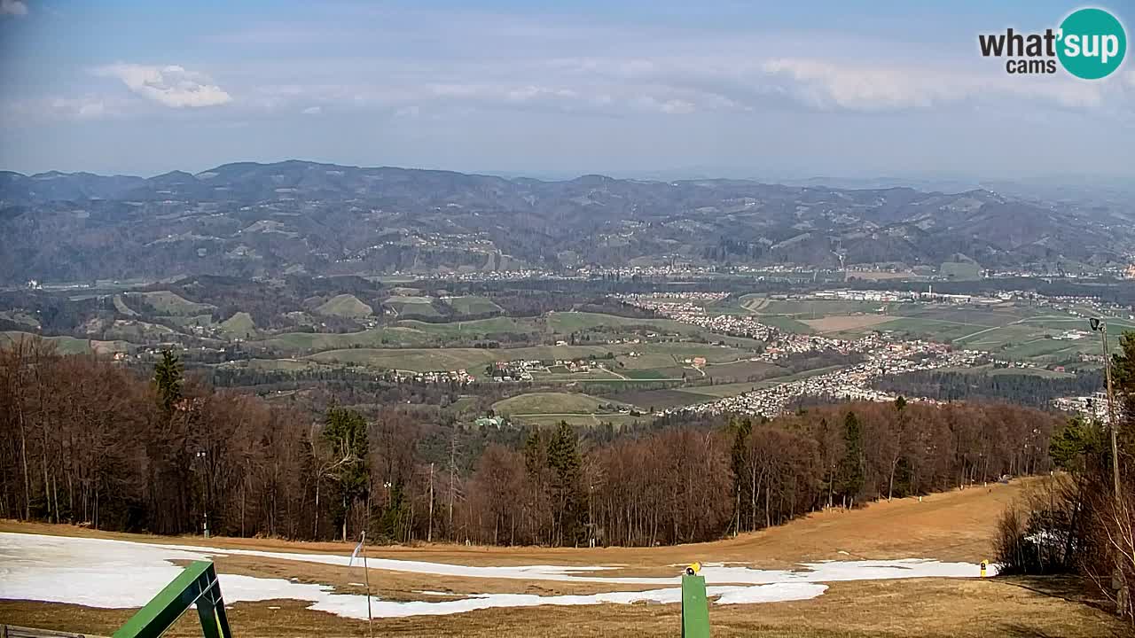 Pohorje webcam | Sleme lower station