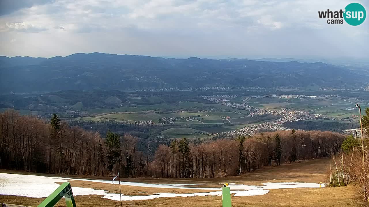 Pohorje webcam | Sleme lower station