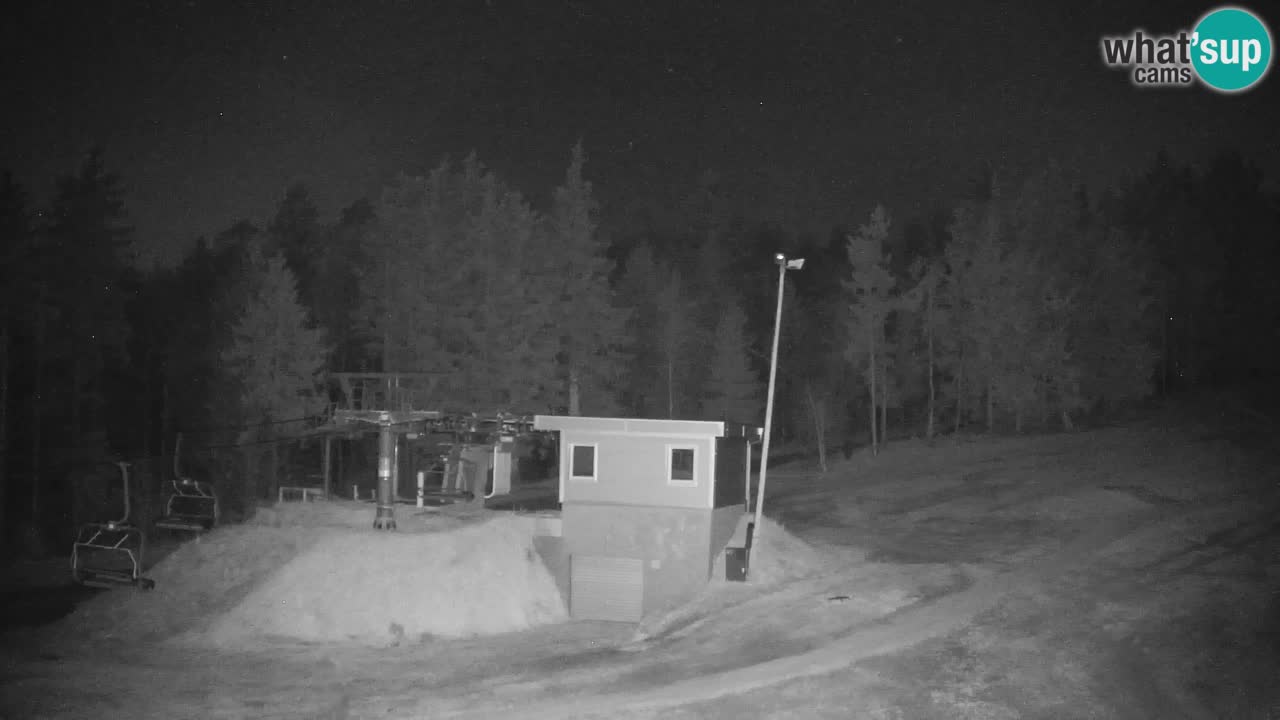 Pohorje spletna kamera | Spodnja postaja Sleme