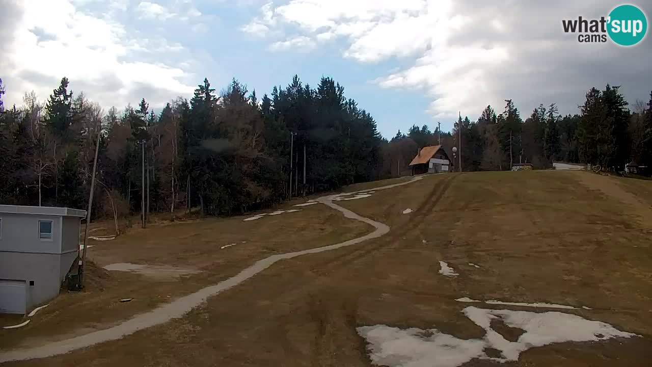 Pohorje spletna kamera | Spodnja postaja Sleme