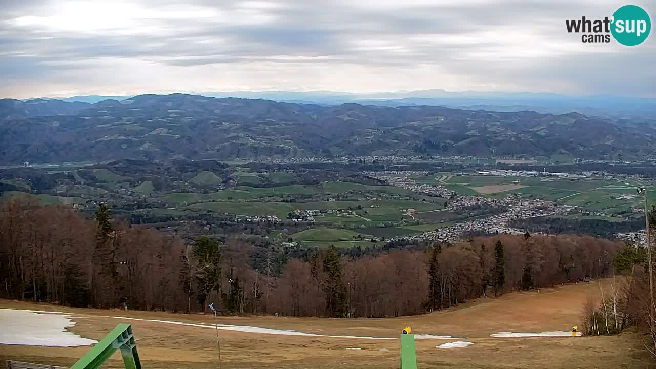 Pohorje spletna kamera | Spodnja postaja Sleme
