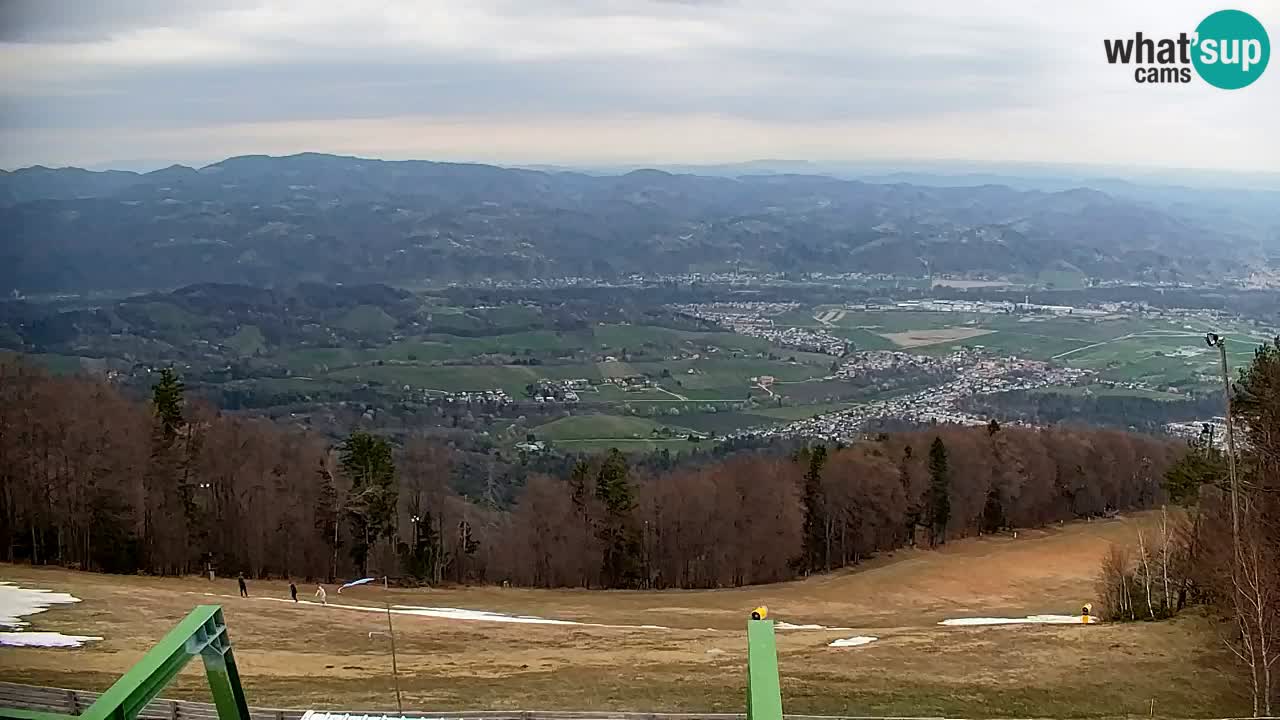 Pohorje spletna kamera | Spodnja postaja Sleme