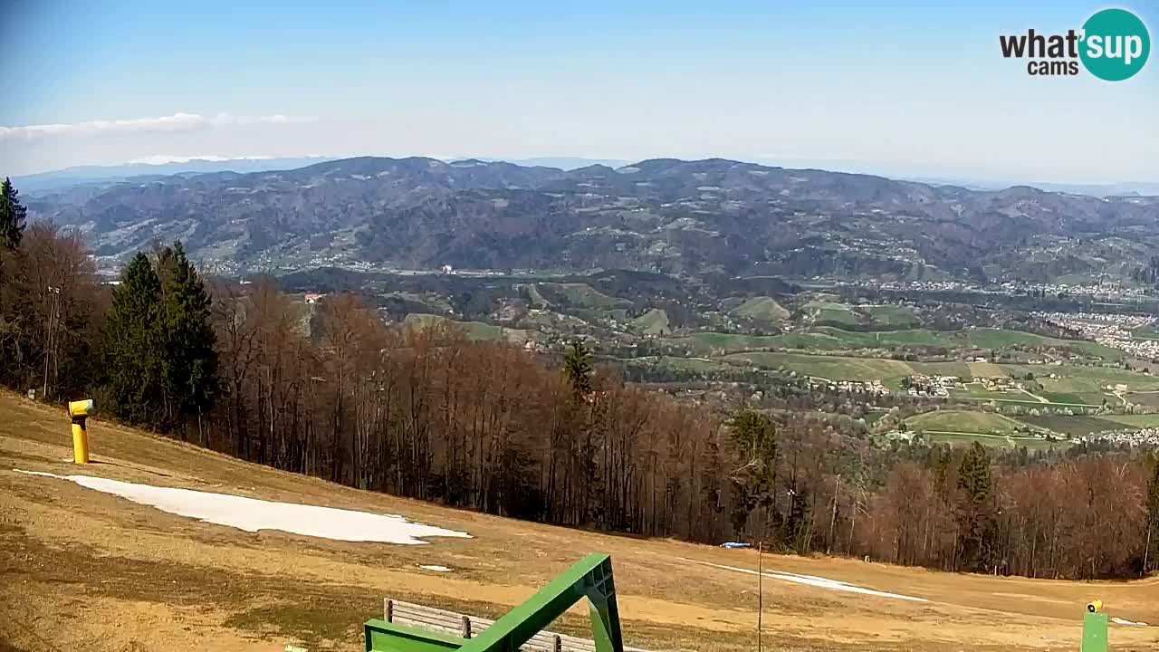 Pohorje webcam | Sleme lower station