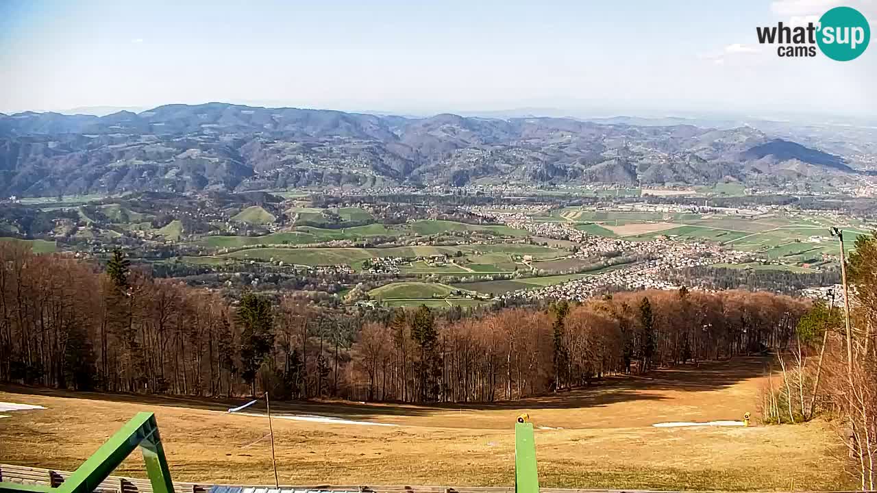 Pohorje spletna kamera | Spodnja postaja Sleme