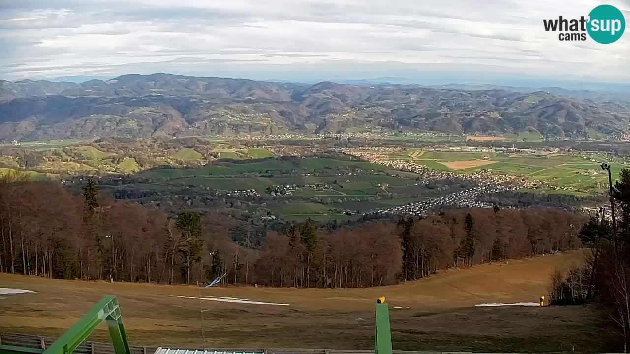 Pohorje spletna kamera | Spodnja postaja Sleme