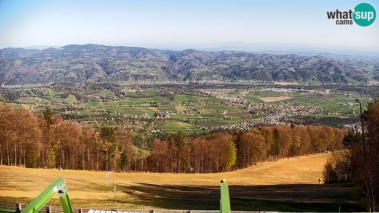 Pohorje webcam | Sleme lower station